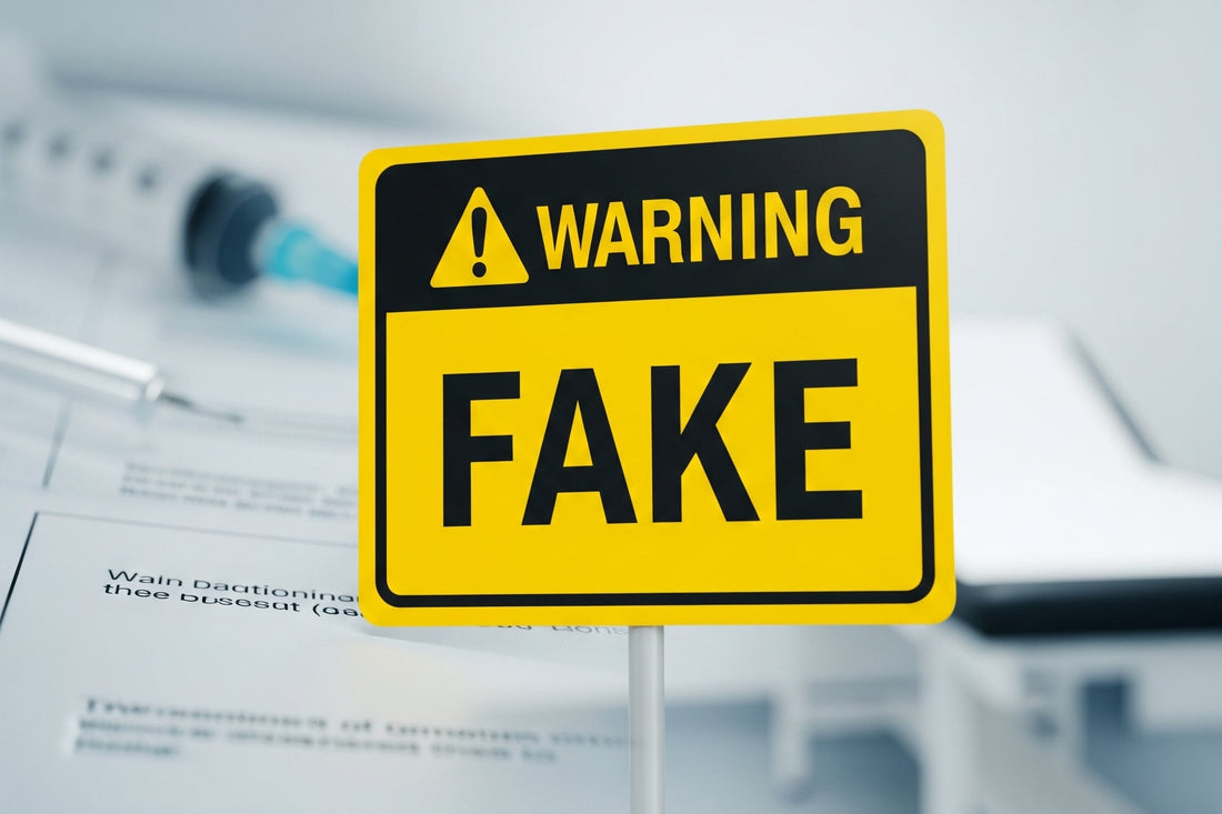How to spot a fake self-test kit