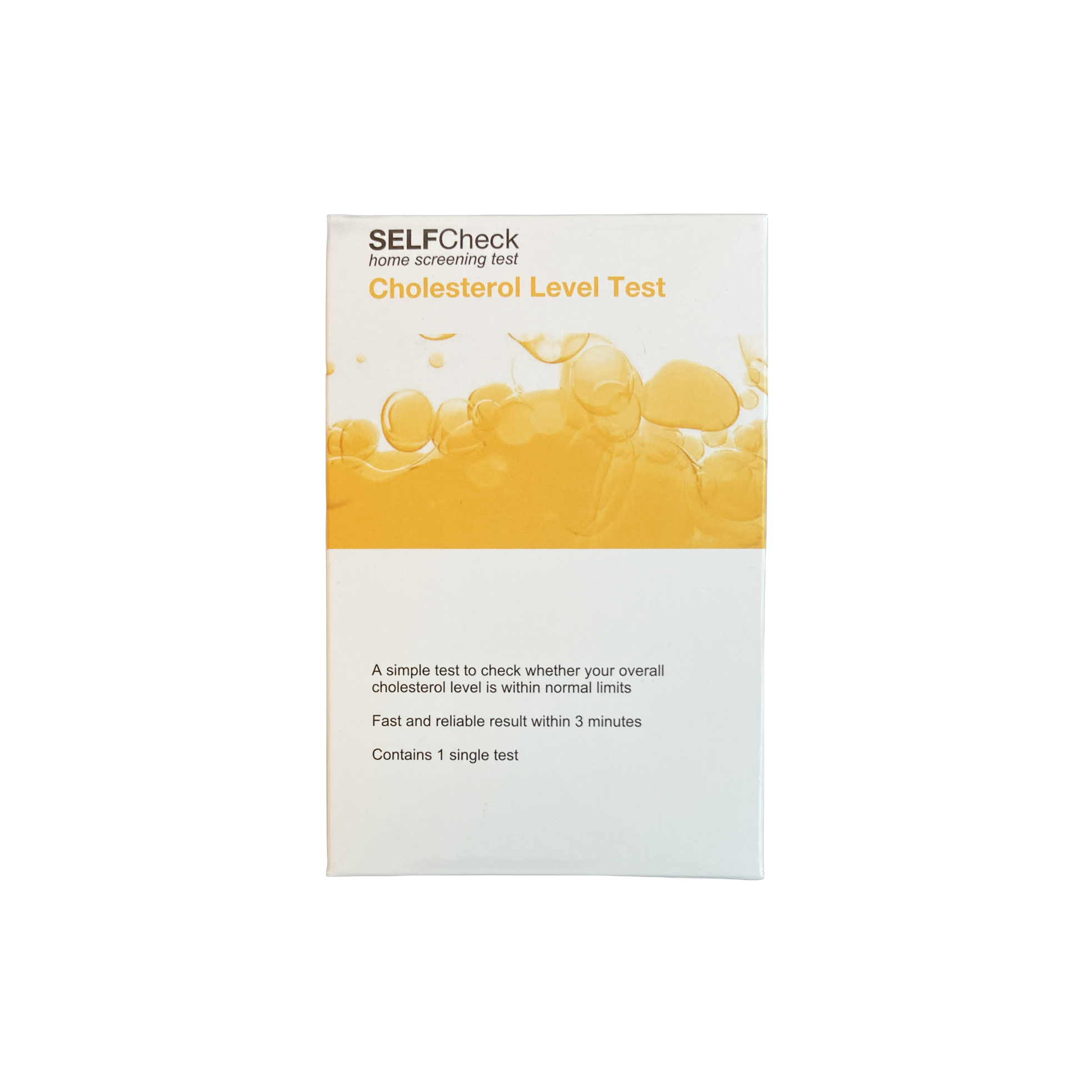 SELFCHECK Cholesterol Level Test Kit results in minutes