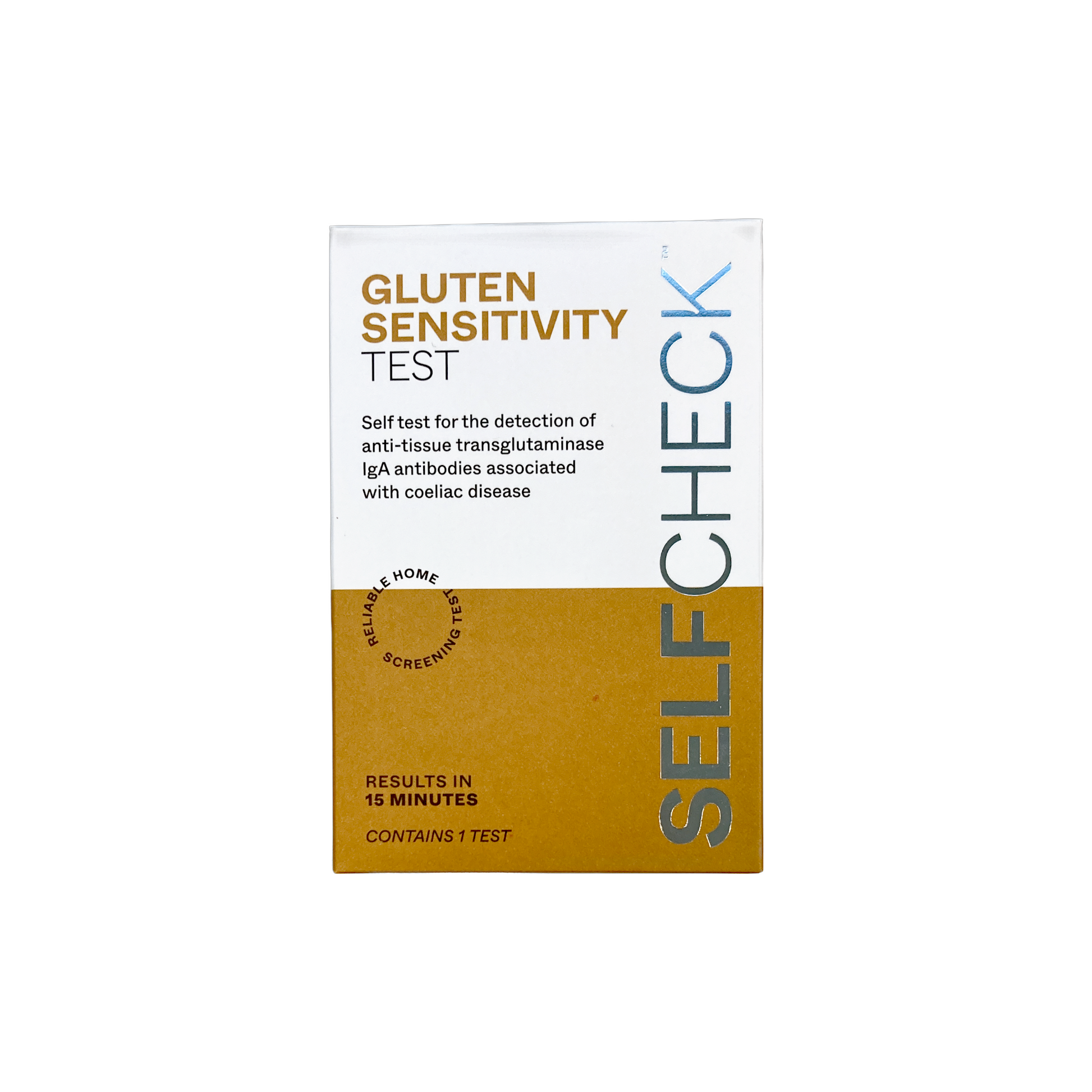 SELFCHECK Gluten Sensitivity Test Kit for Coeliac Disease