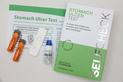 SELFCHECK Stomach Ulcer Blood Test Components