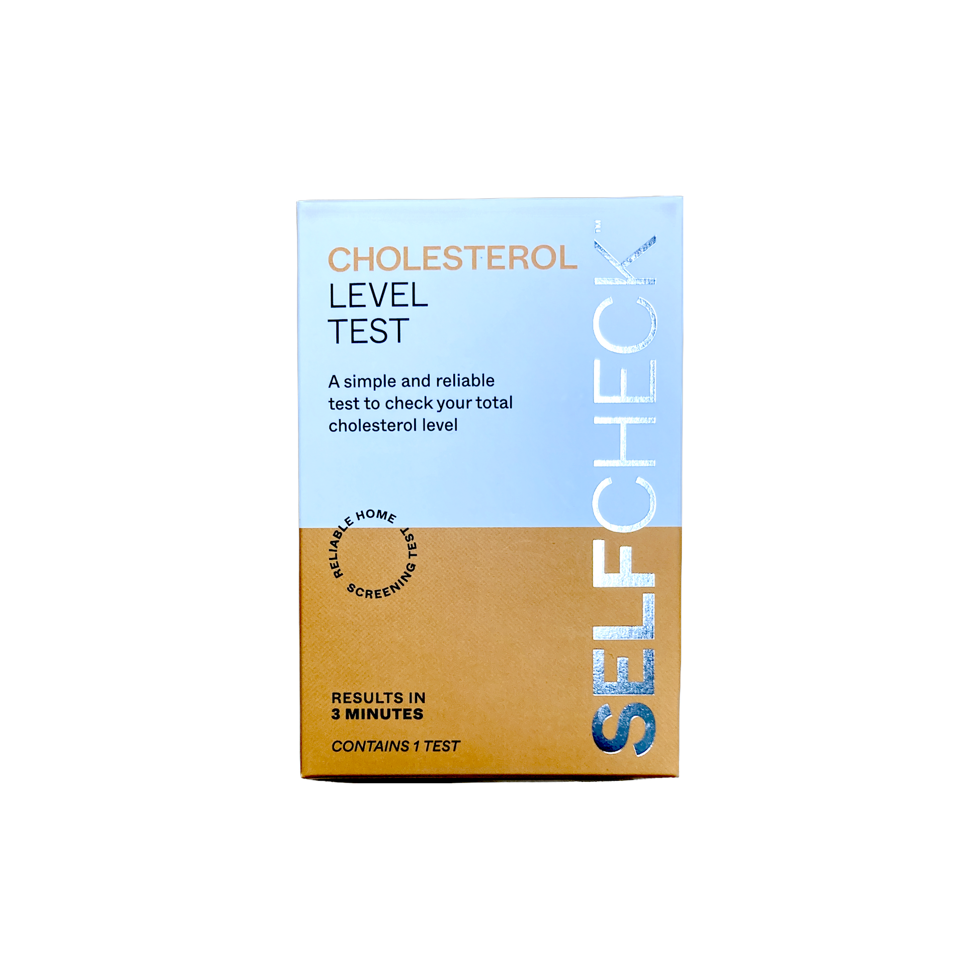 SELFCHECK Cholesterol Test Kit Box