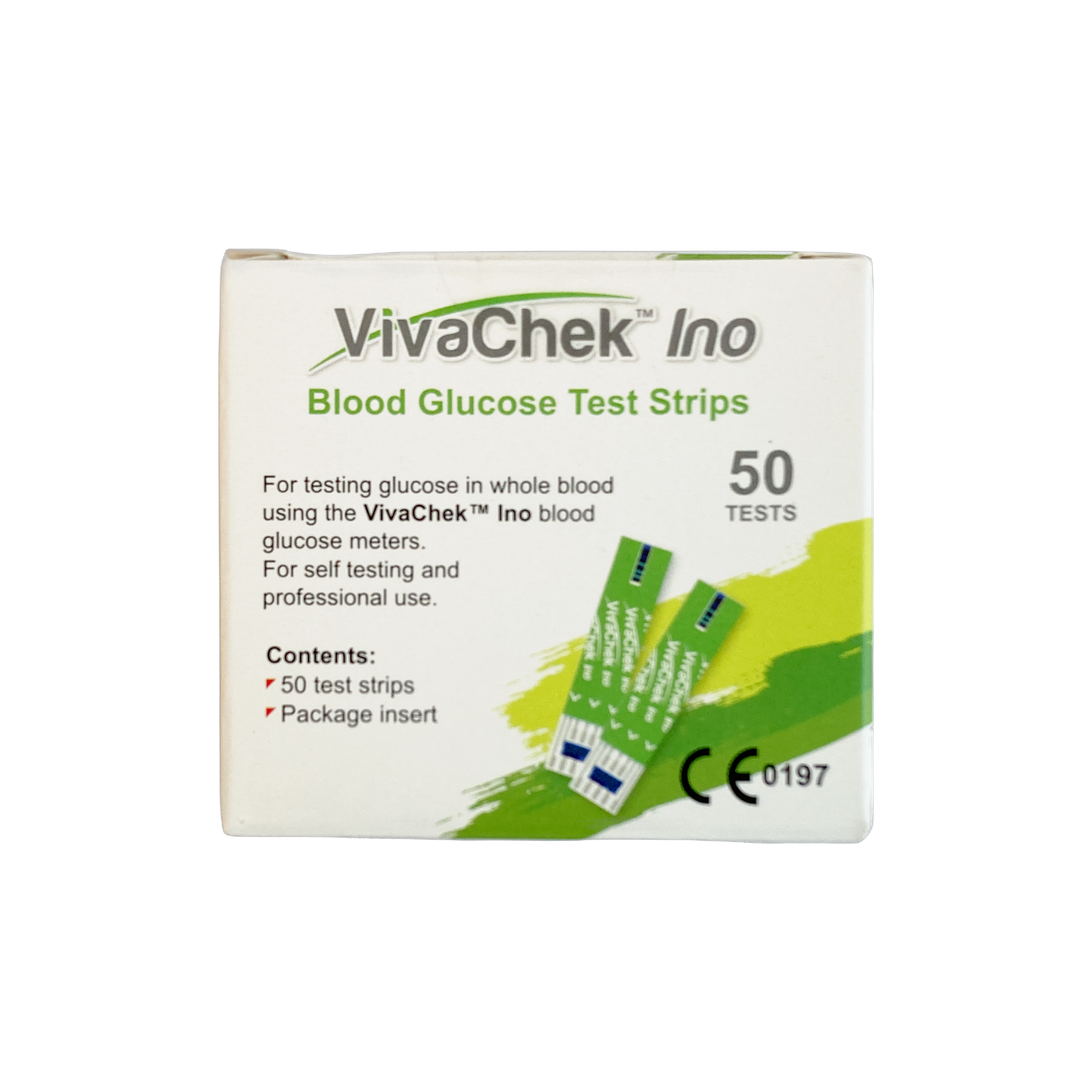 VivaChek Ino Blood Glucose Test Strips (50 strips)