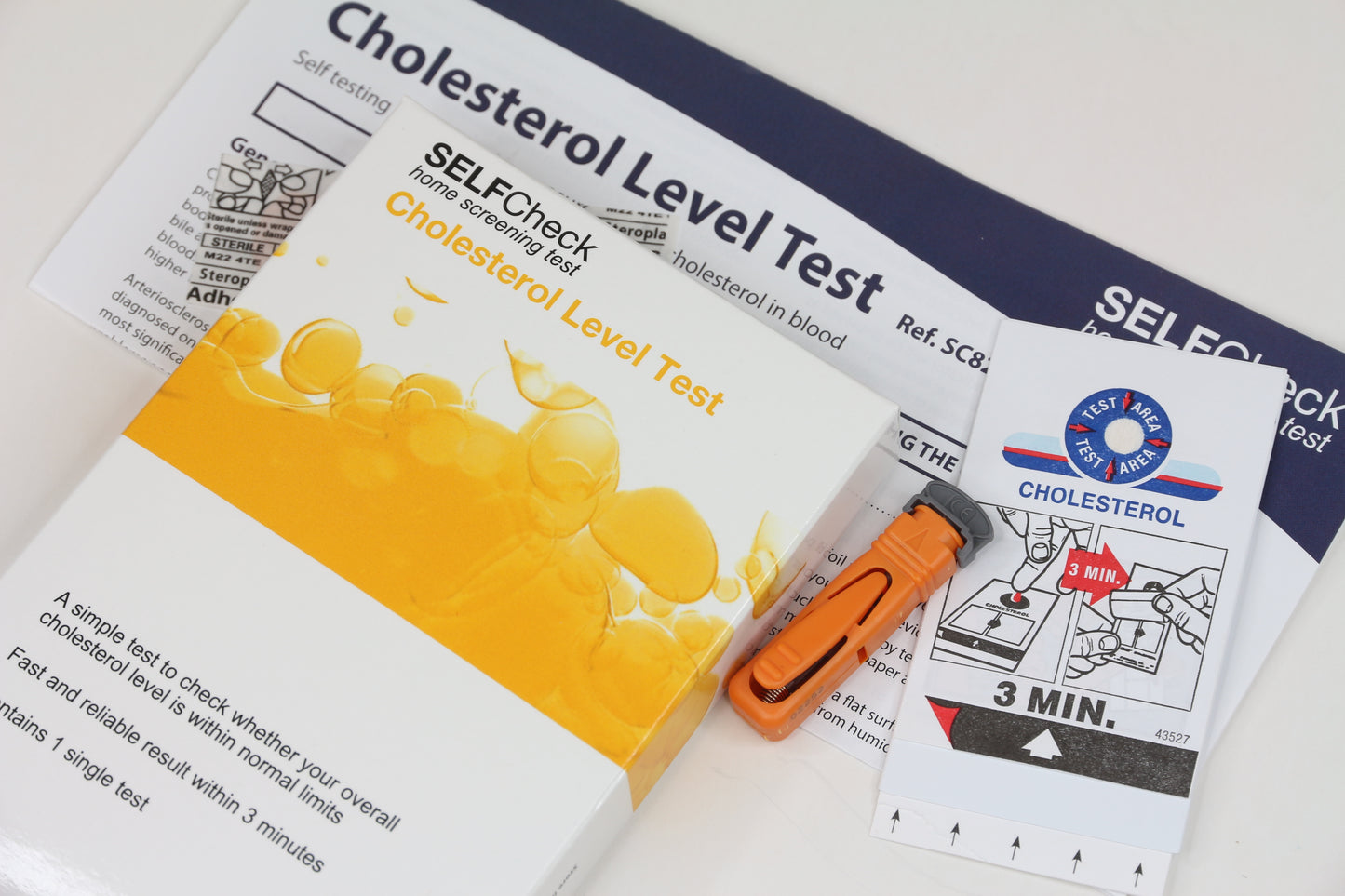 SELFCheck Cholesterol Test kit