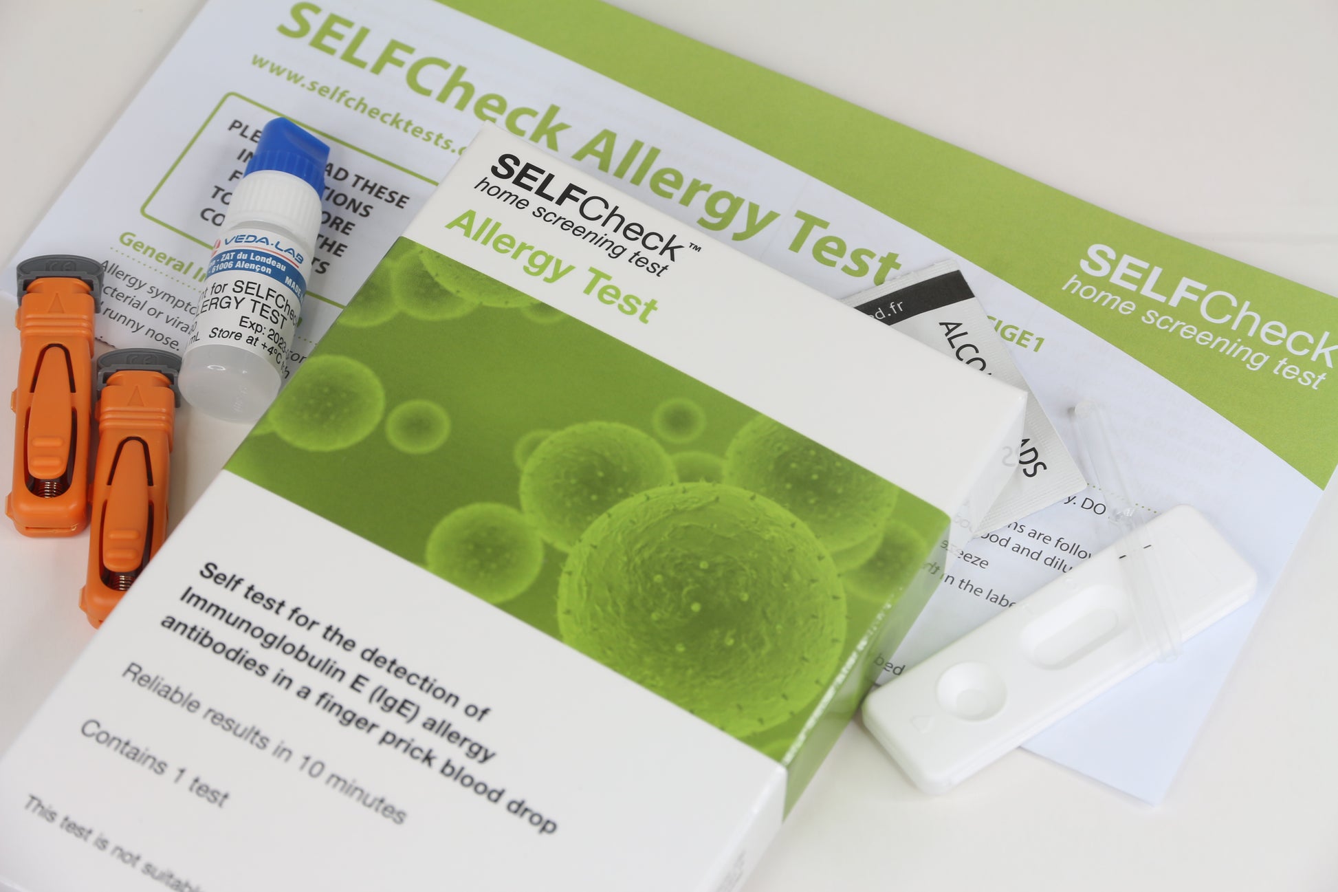 SELFCheck Allergy Test Kit